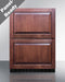 24" Wide 2-Drawer Refrigerator-Freezer (Panels Not Included)