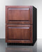 24" Wide 2-Drawer Refrigerator-Freezer (Panels Not Included)