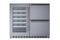 36" Wide Combination Wine Cellar & 2-Drawer Refrigerator, ADA Compliant