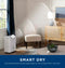 Ge® 22 Pint Portable Dehumidifier With Smart Dry For Damp Spaces