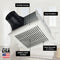 Flex™ Series 110 CFM 1.0 Sone Humidity Sensing Ventilation Fan