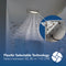 Flex DC™ Series 50-80-110 Selectable CFM <0.3-0.4-0.9 Sones Ventilation Fan Light