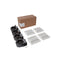 Flex DC Series 5080110 Selectable CFM <0.30.40.9 Sones Ventilation Fan Light Finish Pack