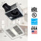 Flex™ Series 80 CFM 0.7 Sones Ventilation Fan Light