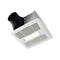 Flex™ Series 80 CFM 0.7 Sones Humidity Sensing Ventilation Fan Light