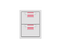 16″ Aspire Double Drawers