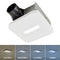 110 CFM, 1.0 SONE FAN W/ CLEANCOVER™ AND SELECTABLE CCT LED LIGHT