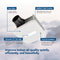 80 CFM, 0.7 Sones Fan W/ CleanCover™ and Selectable CCT LED Light