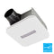 80 CFM, 0.7 Sones Fan W/ CleanCover™ and Selectable CCT LED Light
