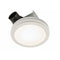 Roomside Series 80 CFM 0.8 Sone Decorative Ventilation Fan Light