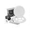Roomside Series 80 CFM 0.8 Sone Decorative Ventilation Fan Light