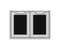30″ Outdoor Double Access Doors