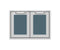 30″ Outdoor Double Access Doors