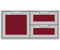 36″ Outdoor Double Access Doors