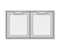 36″ Outdoor Double Access Doors