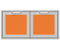 42″ Outdoor Double Access Doors
