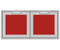 42″ Outdoor Double Access Doors