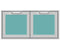 42″ Outdoor Double Access Doors