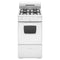20-inch Gas Range with Compact Oven Capacity