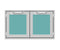 36″ Outdoor Double Sealed Pantry