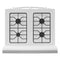 30-inch Gas Range with Easy-Clean Glass Door