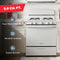 30-inch Gas Range with Easy-Clean Glass Door