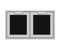 36″ Outdoor Double Storage Doors