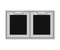 36″ Outdoor Double Storage Doors