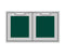 36″ Outdoor Double Storage Doors