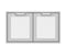 36″ Outdoor Double Storage Doors