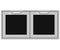 42″ Outdoor Double Storage Doors