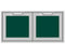 42″ Outdoor Double Storage Doors
