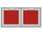 42″ Outdoor Double Storage Doors