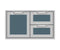 36″ Outdoor Combo Door/Drawer