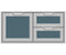 36″ Outdoor Combo Door/Drawer