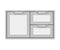 36″ Outdoor Combo Door/Drawer