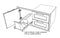 36″ Outdoor Combo Door/Drawer