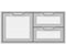 42″ Outdoor Combo Door/Drawer