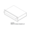 36″ Outdoor Single Storage Drawer
