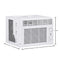 Ge® 5,000 Btu Mechanical Window Air Conditioner For Small Rooms Up To 150 Sq Ft.