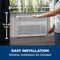 Ge® 8,000 Btu Smart Electronic Window Air Conditioner For Medium Rooms Up To 350 Sq. Ft.