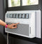 Ge Profile™ 13,500 Btu Inverter Smart Ultra Quiet Window Air Conditioner For Large Rooms Up To 700 Sq. Ft.