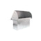 Rectangular Exhaust Wall Cap with Built-in Damper and Bird Screen