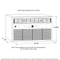 Ge® 115 Volt Cool Only 8,000 Btu Built In Air Conditioner