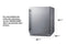 24" Wide Built-In All-Refrigerator, ADA Compliant