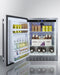 24" Built-In Outdoor Refrigerator, ADA Compliant