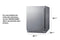 24" Built-In Outdoor Refrigerator, ADA Compliant