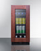 15" Wide Built-In Beverage Center, ADA Compliant (Panel Not Included)