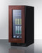 15" Wide Built-In Beverage Center, ADA Compliant (Panel Not Included)