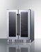 24" Built-In Dual-Zone Produce Refrigerator, ADA Compliant